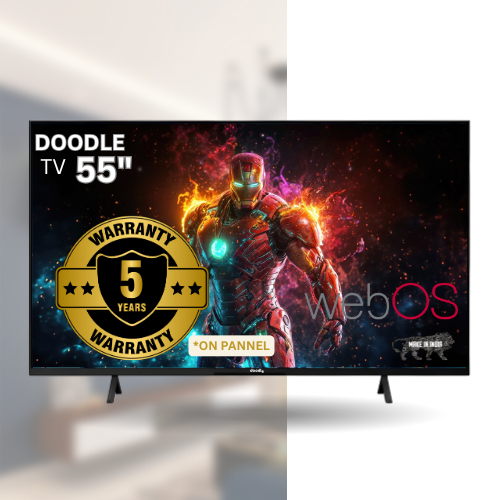 Doodle 55 Inch 4K Ultra HD Smart LED TV | WebOS