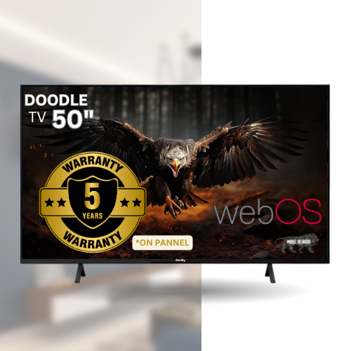 DOODLE 50" 4K Ultra HD Smart LED TV | Web OS