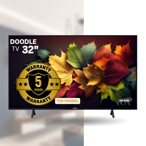 Doodle 32" Smart LED TV – HD Ready with Android OS.